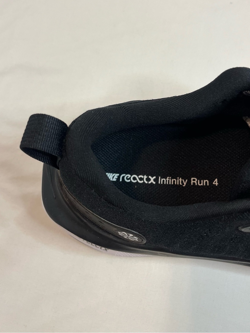 Nike Infinity Run 4 Men’s Black Athletic Sneakers - Picture 7 of 8